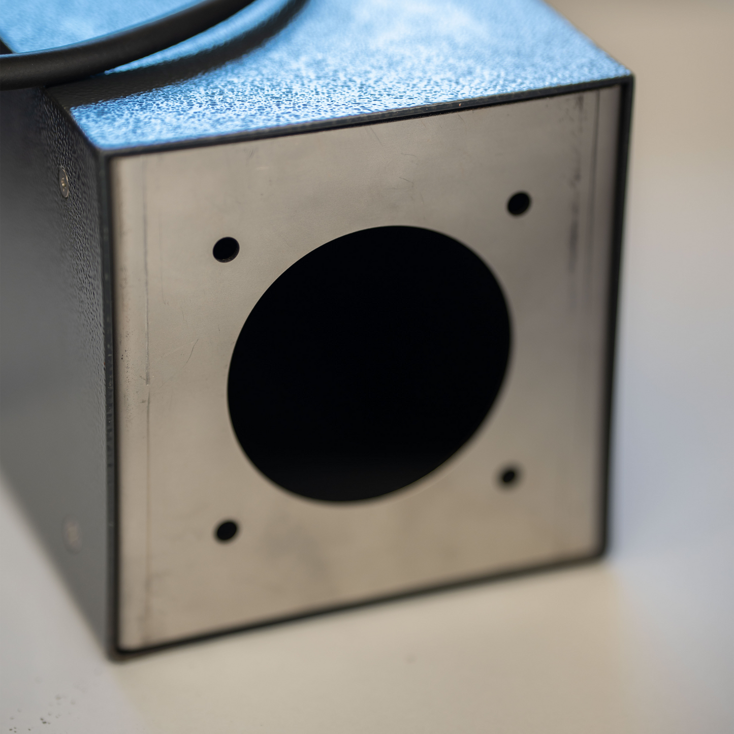 Steckdosensäule MAXI (Anthrazit) | Außensteckdose wetterfest IP55, Edelstahl