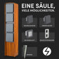 Funk-Steckdosensäule 3fach (Corten)